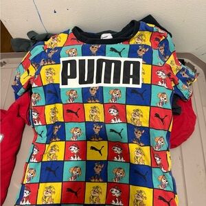 Puma Kids Multicolor Paw Patrol Graphic Tee